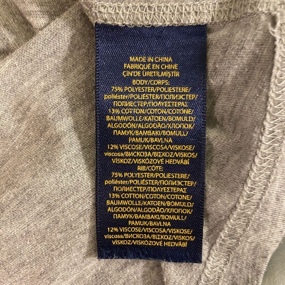 Polo Ralph Lauren Performance Short Sleeve T-Shirt Youth Size Medium 10/12 Pony - Picture 6 of 7